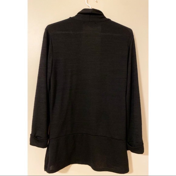 Women’s Black Cardigan Warehouse One Size Large - Picture 3 of 4